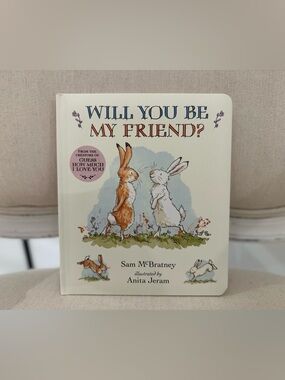 NWT Will You Be My Friend Baby Book Sam Mcbratney